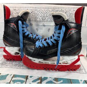 Bauer Vapor X400 Hockey Skates Youth 5R Size US 6/ UK 5.5 Shoe Black Lace Up